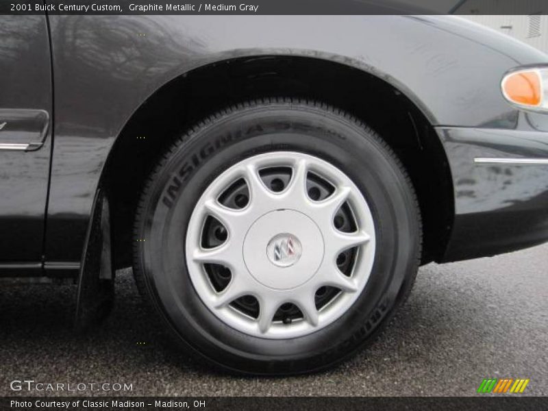 Graphite Metallic / Medium Gray 2001 Buick Century Custom