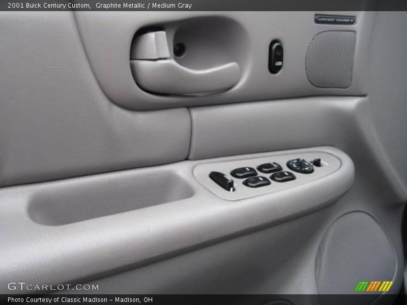 Graphite Metallic / Medium Gray 2001 Buick Century Custom