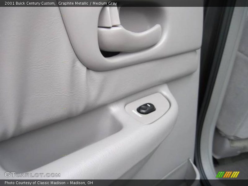 Graphite Metallic / Medium Gray 2001 Buick Century Custom