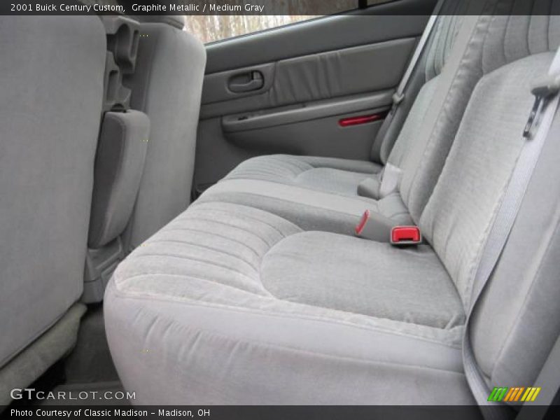 Graphite Metallic / Medium Gray 2001 Buick Century Custom