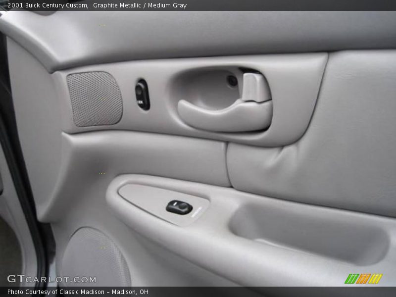 Graphite Metallic / Medium Gray 2001 Buick Century Custom