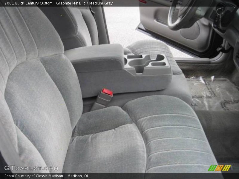 Graphite Metallic / Medium Gray 2001 Buick Century Custom