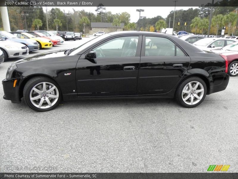 Black Raven / Ebony 2007 Cadillac CTS -V Sedan