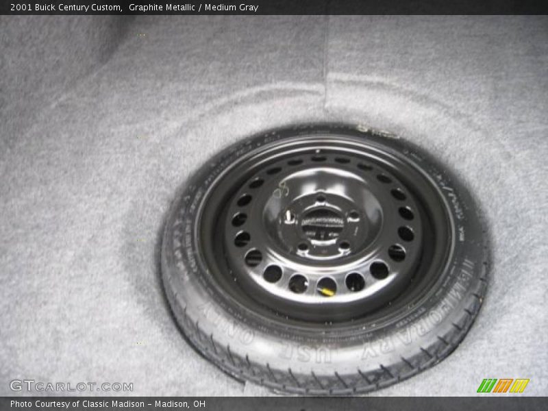 Graphite Metallic / Medium Gray 2001 Buick Century Custom