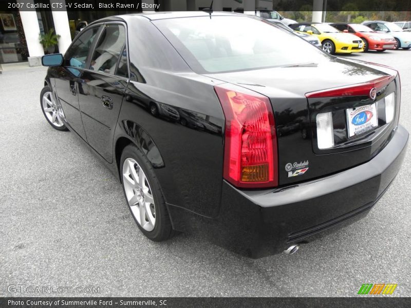 Black Raven / Ebony 2007 Cadillac CTS -V Sedan