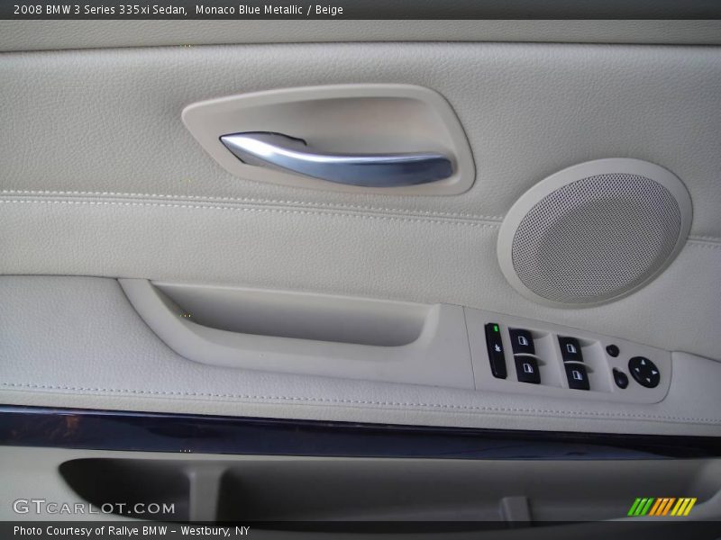 Monaco Blue Metallic / Beige 2008 BMW 3 Series 335xi Sedan