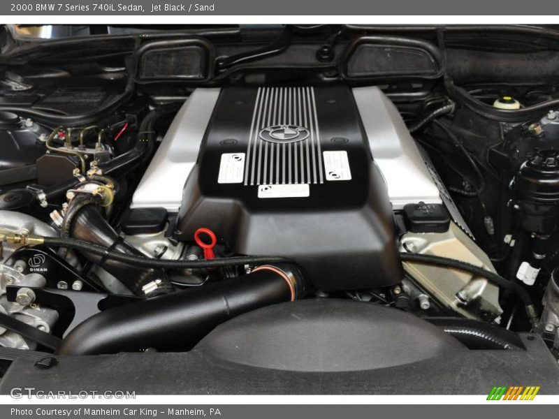 Jet Black / Sand 2000 BMW 7 Series 740iL Sedan