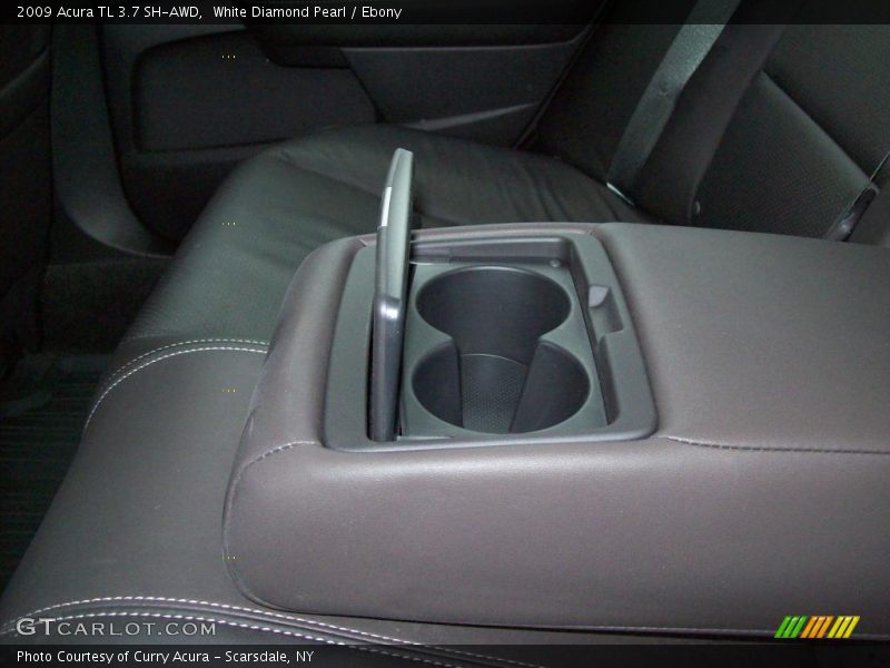 White Diamond Pearl / Ebony 2009 Acura TL 3.7 SH-AWD