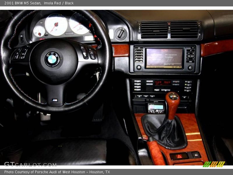 Imola Red / Black 2001 BMW M5 Sedan