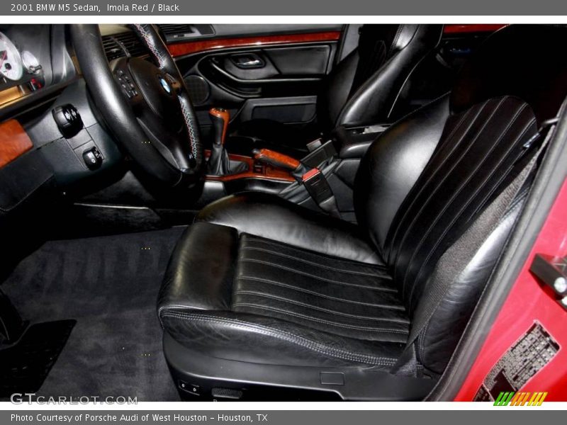 Imola Red / Black 2001 BMW M5 Sedan