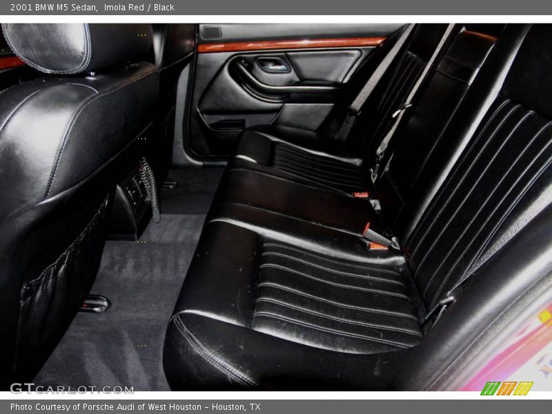 Imola Red / Black 2001 BMW M5 Sedan
