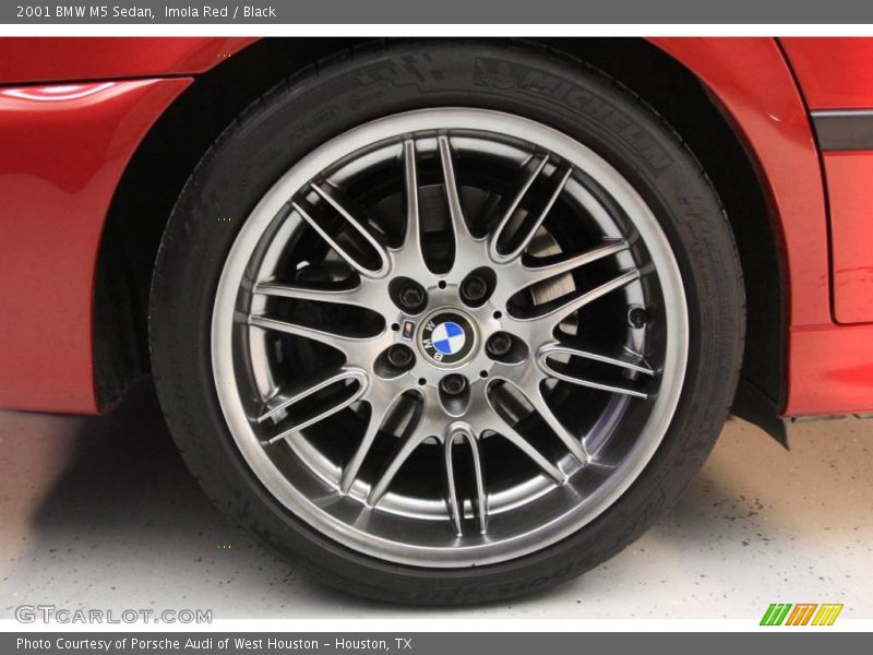 Imola Red / Black 2001 BMW M5 Sedan