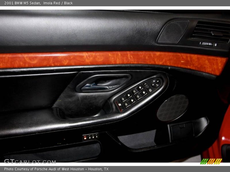 Imola Red / Black 2001 BMW M5 Sedan