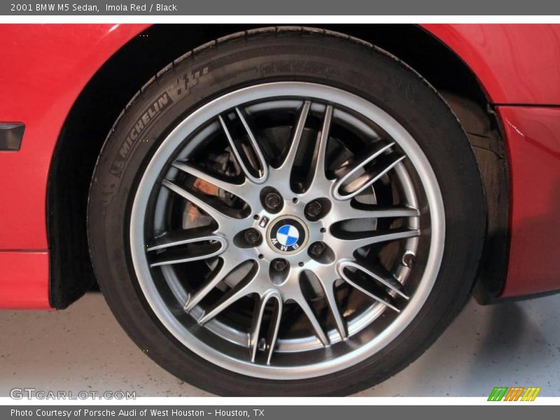 Imola Red / Black 2001 BMW M5 Sedan