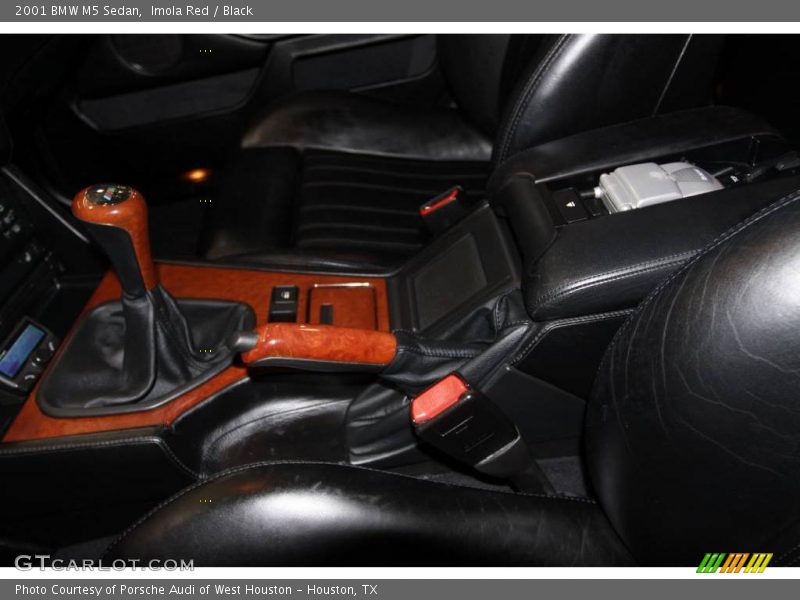 Imola Red / Black 2001 BMW M5 Sedan