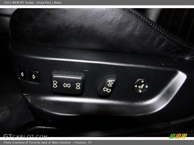 Imola Red / Black 2001 BMW M5 Sedan