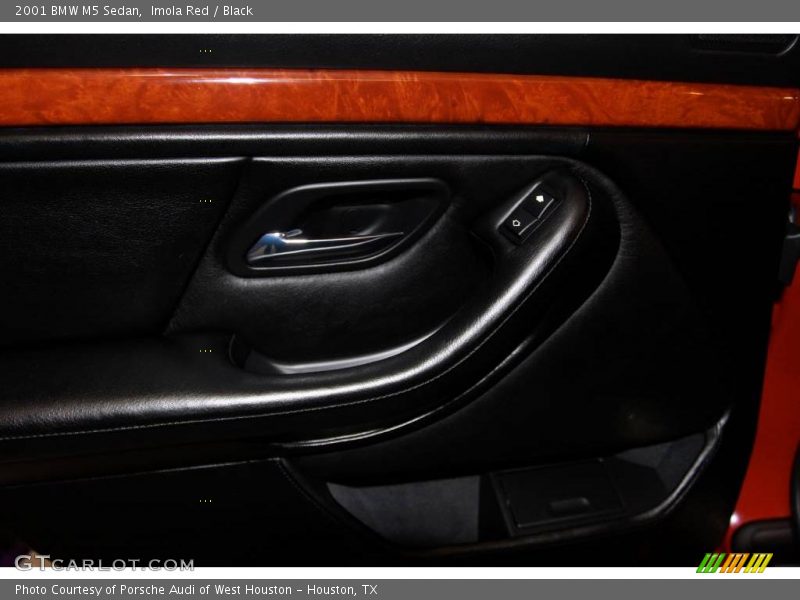 Imola Red / Black 2001 BMW M5 Sedan