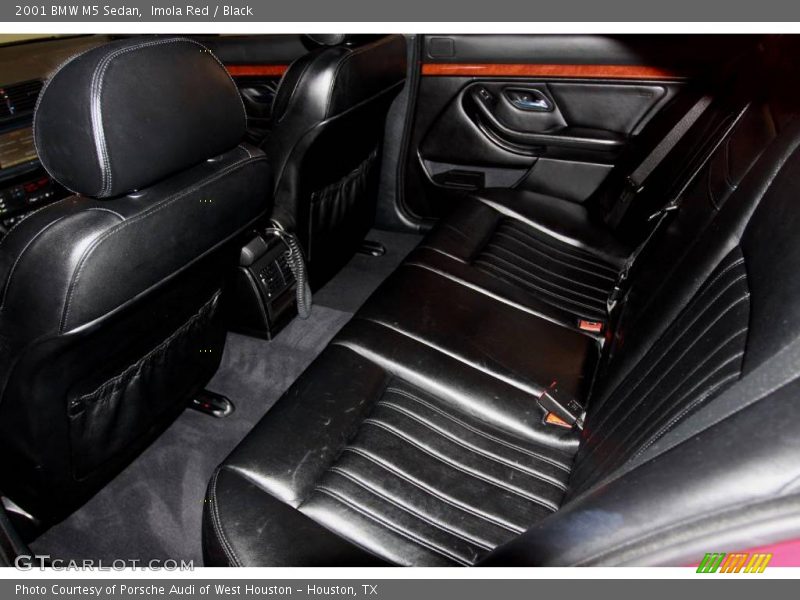 Imola Red / Black 2001 BMW M5 Sedan
