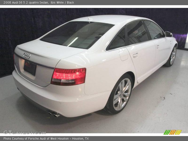 Ibis White / Black 2008 Audi S6 5.2 quattro Sedan