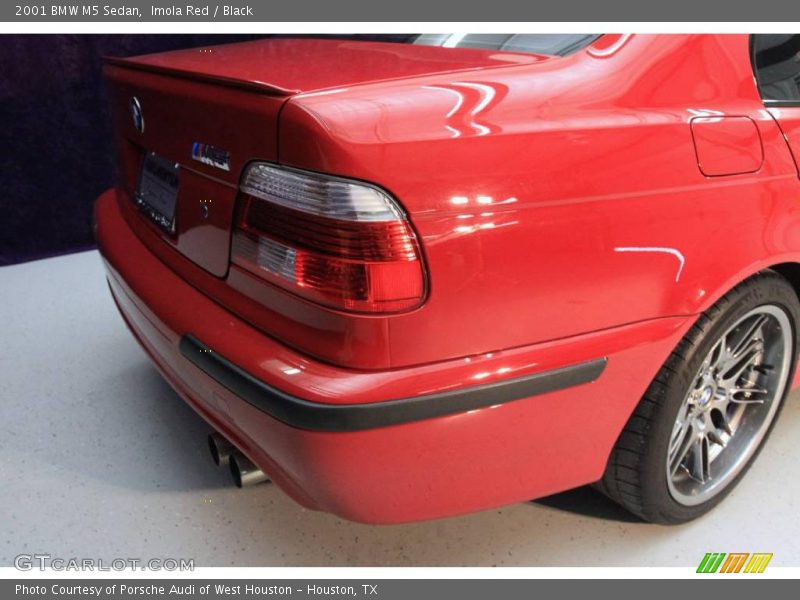 Imola Red / Black 2001 BMW M5 Sedan