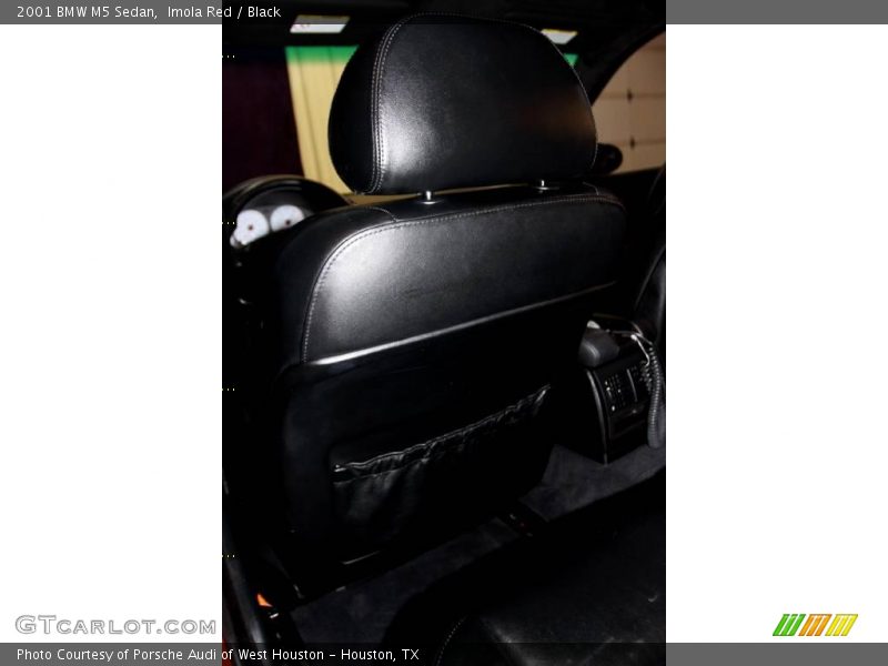 Imola Red / Black 2001 BMW M5 Sedan