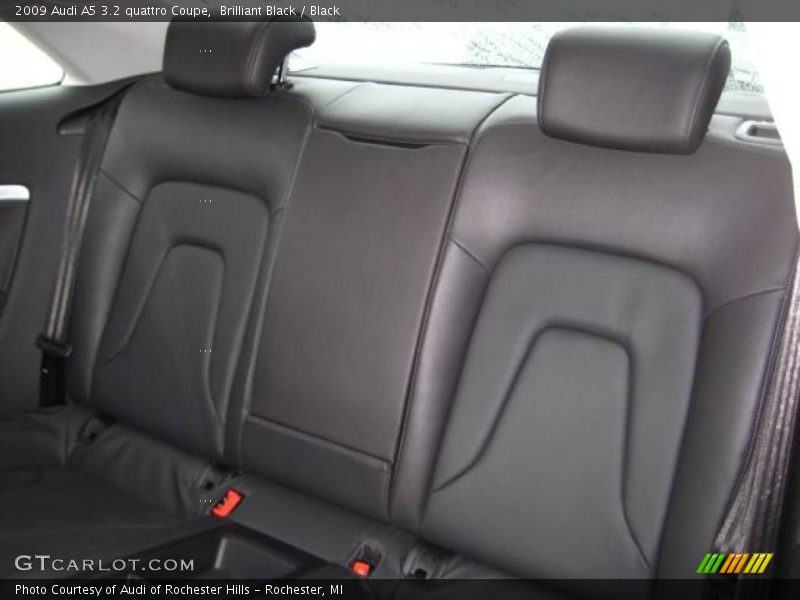 Brilliant Black / Black 2009 Audi A5 3.2 quattro Coupe