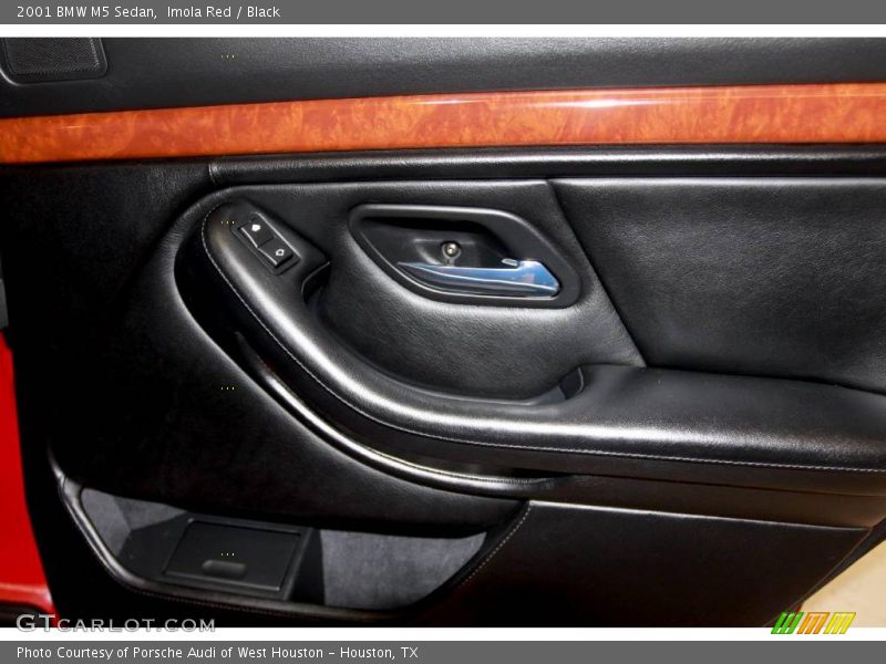 Imola Red / Black 2001 BMW M5 Sedan