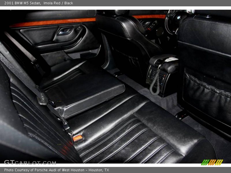 Imola Red / Black 2001 BMW M5 Sedan