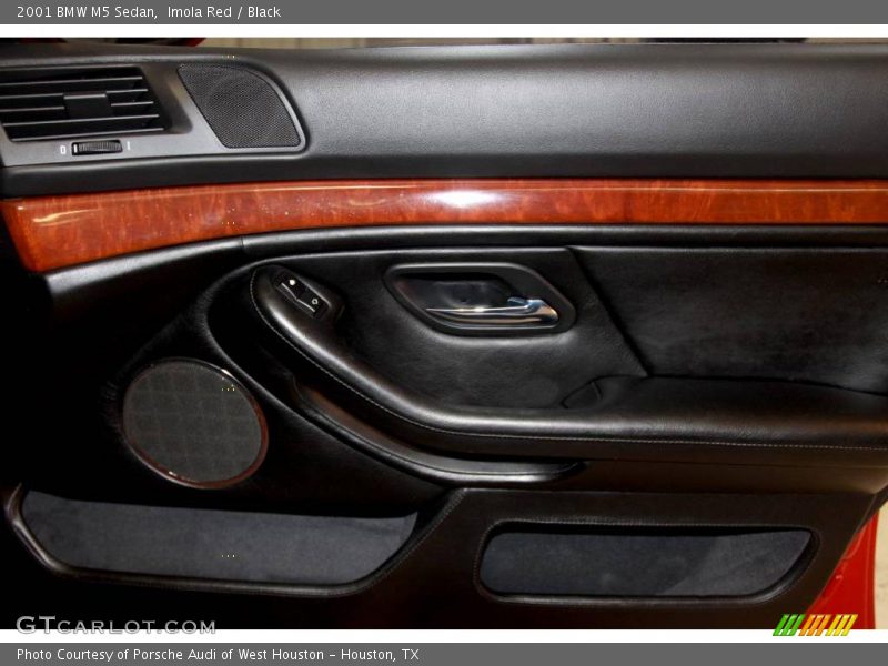 Imola Red / Black 2001 BMW M5 Sedan