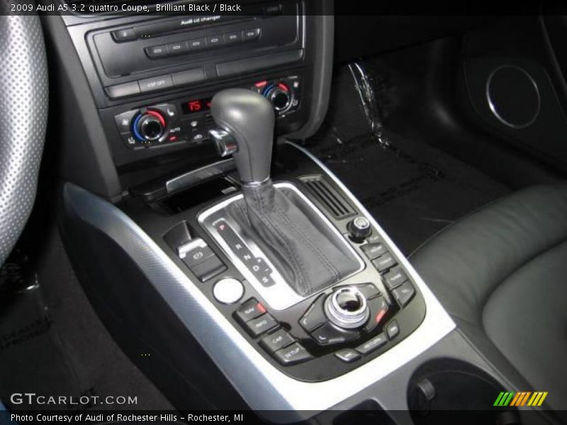 Brilliant Black / Black 2009 Audi A5 3.2 quattro Coupe