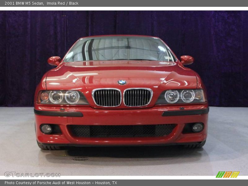Imola Red / Black 2001 BMW M5 Sedan