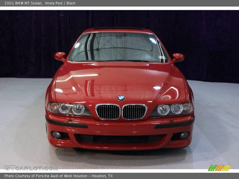 Imola Red / Black 2001 BMW M5 Sedan