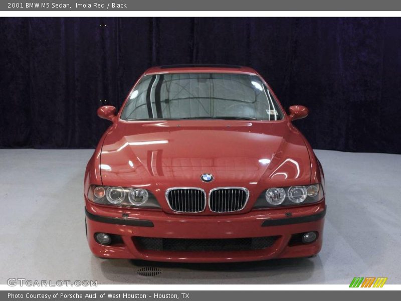 Imola Red / Black 2001 BMW M5 Sedan