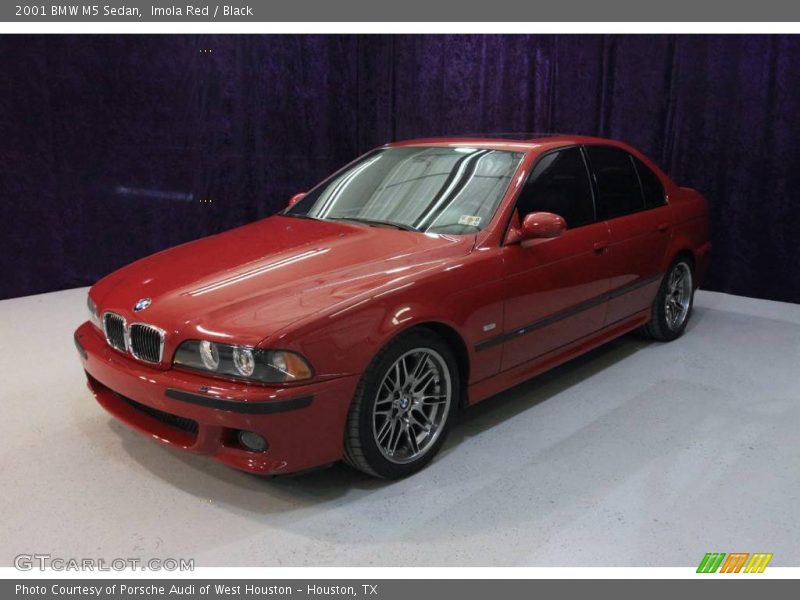 Imola Red / Black 2001 BMW M5 Sedan