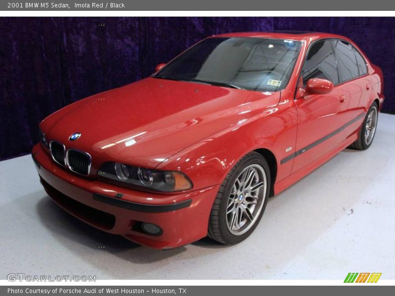 Imola Red / Black 2001 BMW M5 Sedan