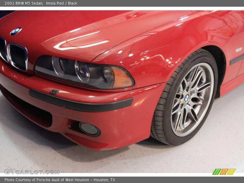 Imola Red / Black 2001 BMW M5 Sedan