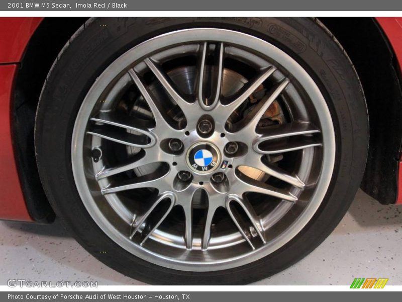 Imola Red / Black 2001 BMW M5 Sedan