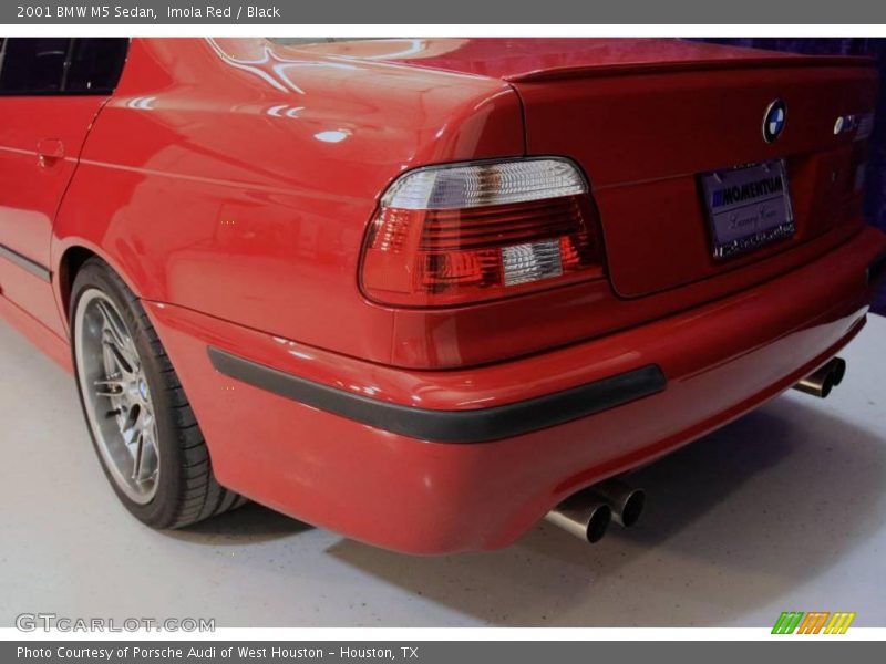 Imola Red / Black 2001 BMW M5 Sedan