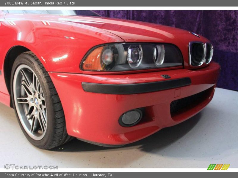 Imola Red / Black 2001 BMW M5 Sedan