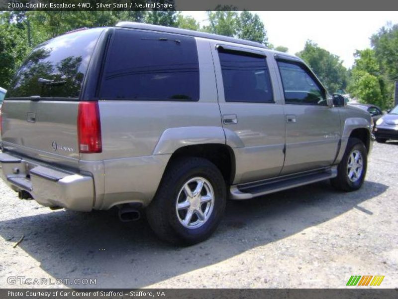 Silver Sand / Neutral Shale 2000 Cadillac Escalade 4WD