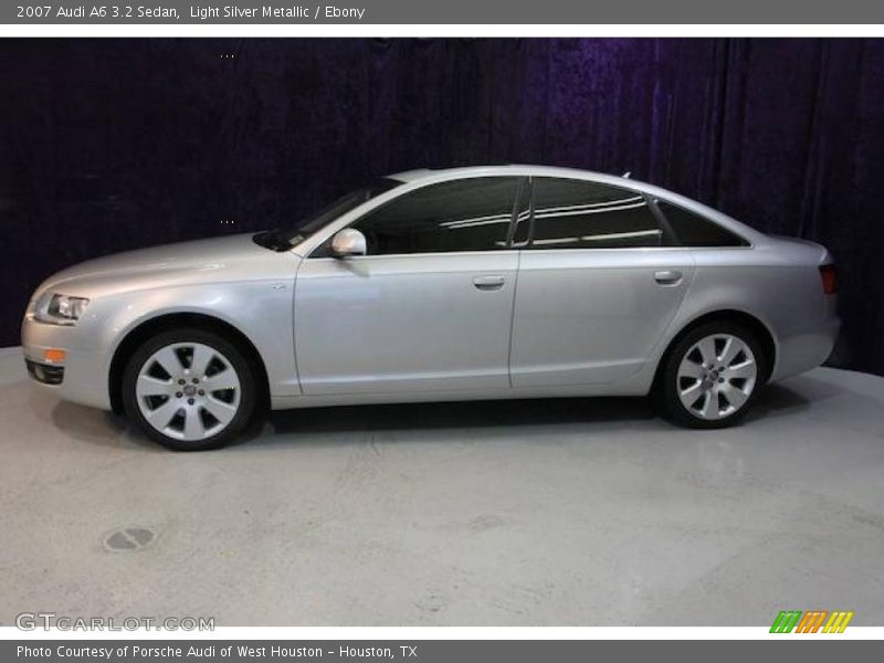 Light Silver Metallic / Ebony 2007 Audi A6 3.2 Sedan