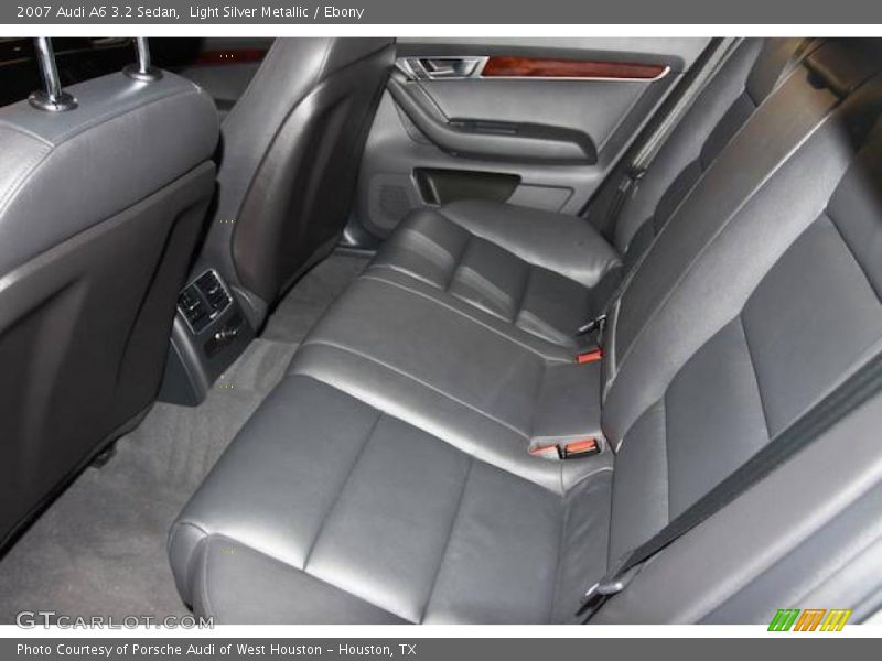 Light Silver Metallic / Ebony 2007 Audi A6 3.2 Sedan