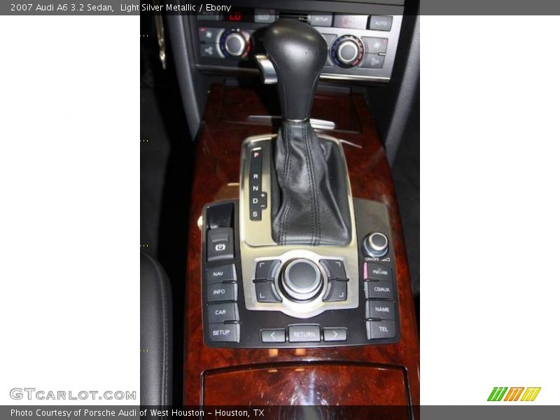 Light Silver Metallic / Ebony 2007 Audi A6 3.2 Sedan