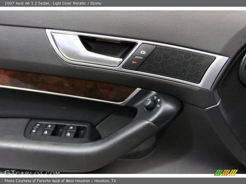 Light Silver Metallic / Ebony 2007 Audi A6 3.2 Sedan