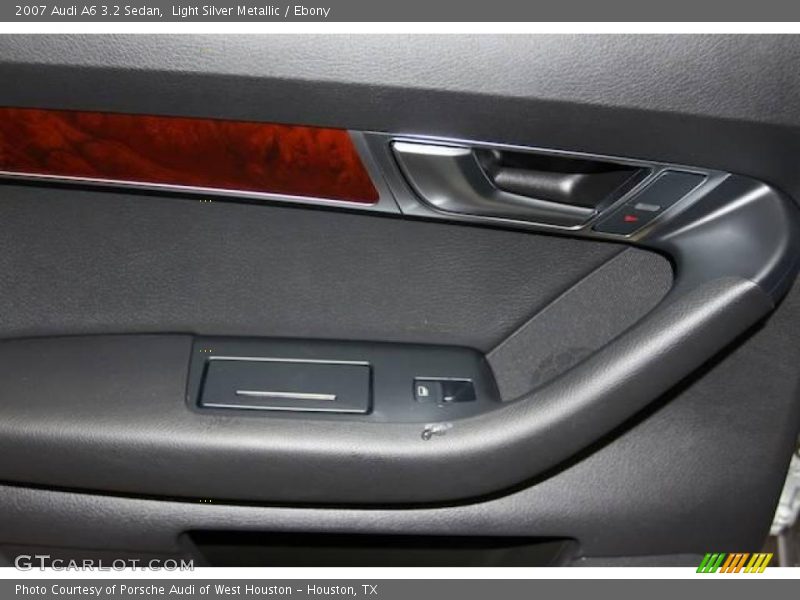 Light Silver Metallic / Ebony 2007 Audi A6 3.2 Sedan