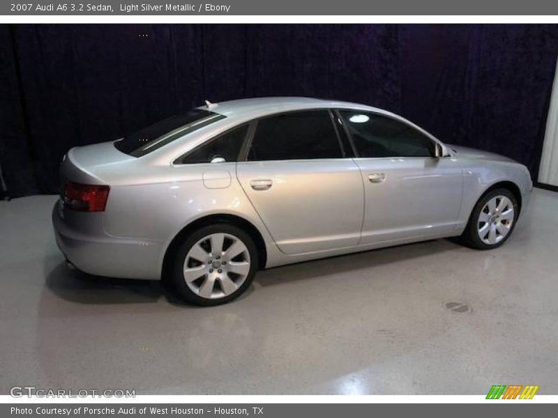 Light Silver Metallic / Ebony 2007 Audi A6 3.2 Sedan