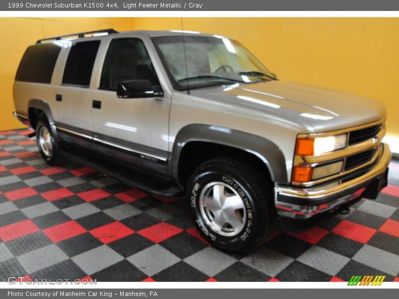 Light Pewter Metallic / Gray 1999 Chevrolet Suburban K1500 4x4