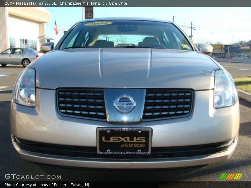 Champagne Mist Metallic / Cafe Latte 2004 Nissan Maxima 3.5 SL