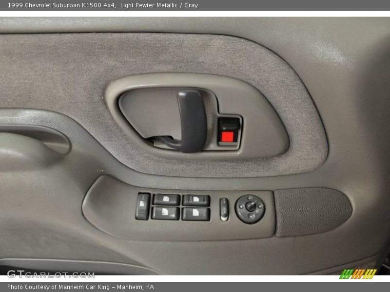 Light Pewter Metallic / Gray 1999 Chevrolet Suburban K1500 4x4