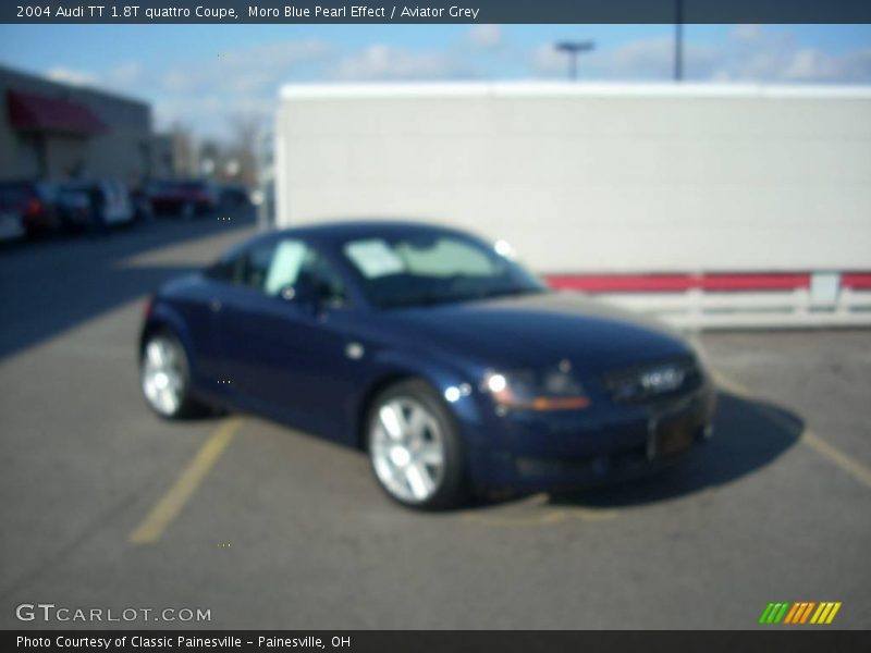 Moro Blue Pearl Effect / Aviator Grey 2004 Audi TT 1.8T quattro Coupe